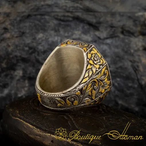 Sultan Collection Ruby Handmade Ring - Image 4