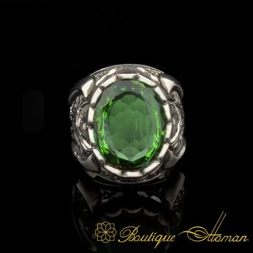 Zultania Silver Men Ring Hand Craft 925 - Image 4