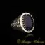 Savoy Collection Sapphire Hand Engraved Ring