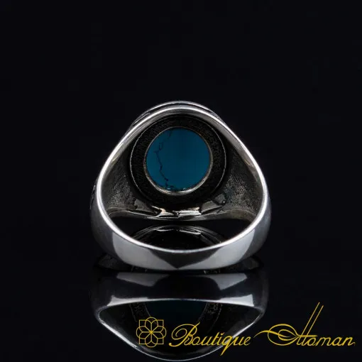 Turquoise Pinky Finger Ring