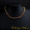 Amber Beaded Necklace For Children No:4
