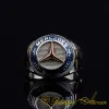 Car Logo Special Silver Ring for Mercedes-Benz Owners No:1