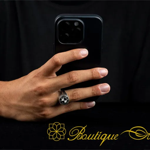Car Logo Special Silver Ring No:2