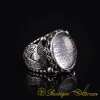Traditional Durr-A-Najaf Silver Ring with Ayat Al Kursi
