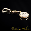 Car Logo Special Gold Plated Silver Keychain No:1