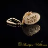 Car Logo Special Gold Plated Silver Keychain No:2