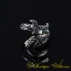 Zulfikar Sword Islamic Silver Adjustable Ring For Men