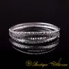 Modern Silver Cuff Bracelet For Women