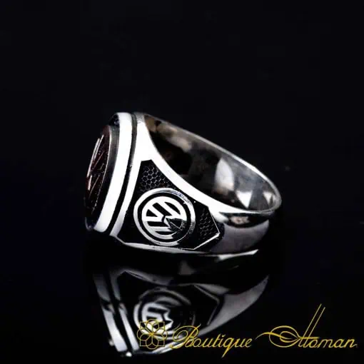 Car Logo Micro Zircon Detailed Ring for Volkswagen Owners No:1