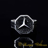 Car Logo Micro Zircon Detailed Ring for Mercedes-Benz Owners No:5