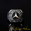 Car Logo Special Silver Ring for Mercedes-Benz Owners No:4