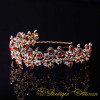 Sultana Red & White Zircon Headband No:1