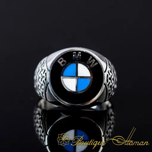 Car Logo Special Silver Ring for BMW Owners No:2