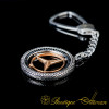 Car Logo Special Silver Keychain for Mercedes Owners No:2