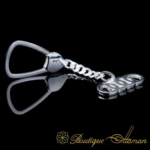Car Logo Special Silver Keychain for BMW Owners No:2