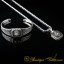 Lion Head Square Bracelet & Pendant Set
