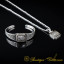 Hasbunallahu Square Bracelet & Pendant Set