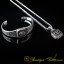 Car Logo Square Bracelet & Pendant Set for Toyota Owners