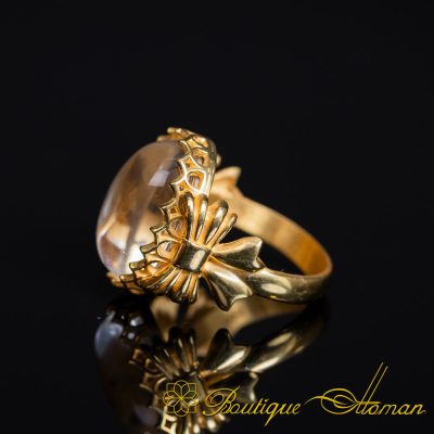 Dur Al Najaf Women Ring with Bow Detail
