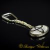 Car Logo Special Gold Plated Keychain for Toyota Owners No:1