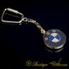 Car Logo Special Gold Plated Keychain for BMW Owners No:4
